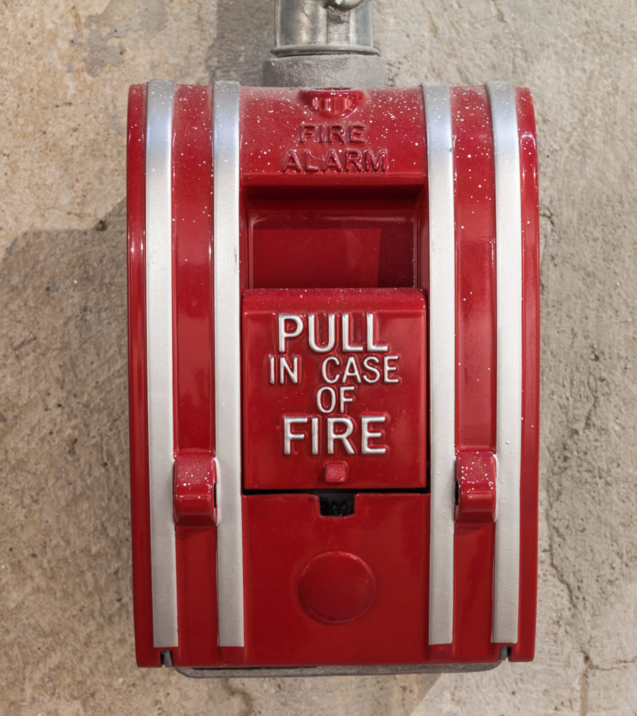 fire alarm pull station