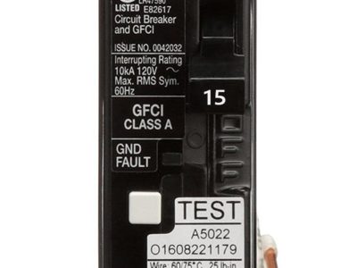 GFCI electrical breaker